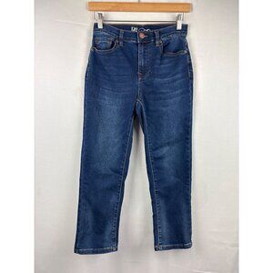 DG2 Diane Gilman Womens Blue Jeans Size 2 Cotton Blend